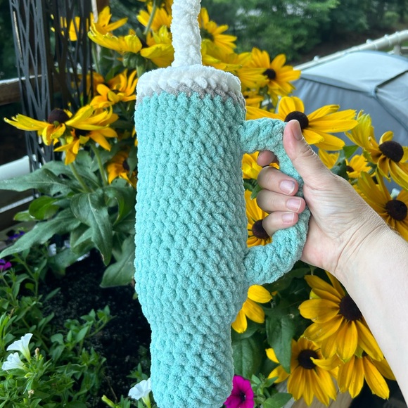 Emotional support cup, handmade plush NWOT - Picture 5 of 6